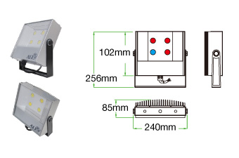 Grow Light_Floodlight_F02T50