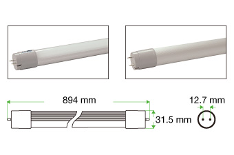 T8 Tube - T07 - 3 feet