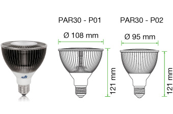 PAR30 E26 / 27
