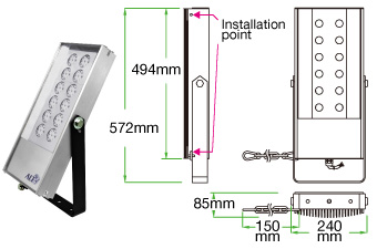 Floodlight- F02T150(Industrial Plus)
