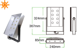 Floodlight(Solar)- F02T100
